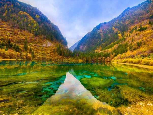 摄图网九寨沟(1)